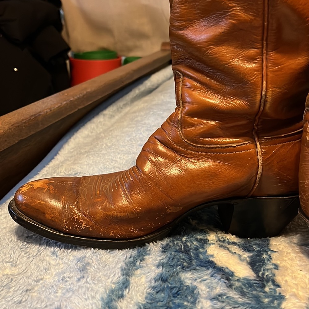 Vintage tony lama cowboy boots - Picture 3 of 14